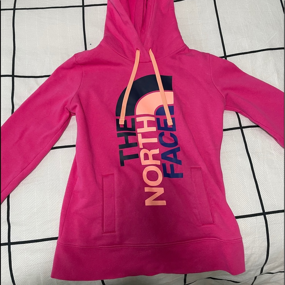 Pink Northface Sweater